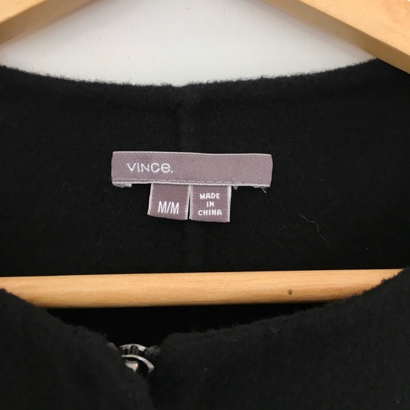 Vince wool/leather jacket - Picture 6 of 8
